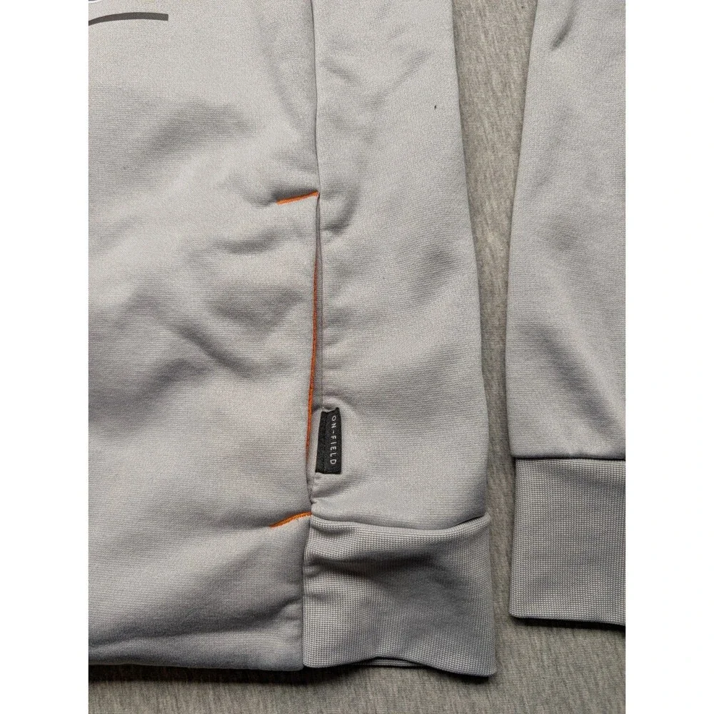 Cleveland Browns Gray NIKE On-Field BIG HELMET Hoodie Sweatshirt SZ XS Dri-fit
